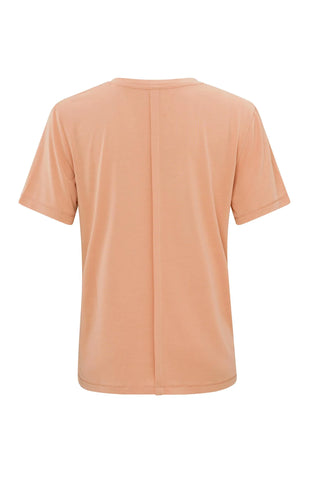 YAYA - T-Shirt Round Neck Dusty Coral