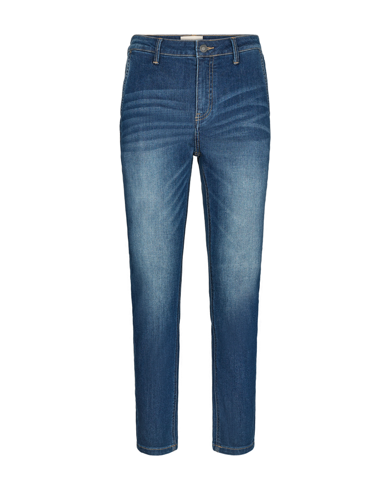 Freequent - Broek Jane Jeans Medium Blue Denim