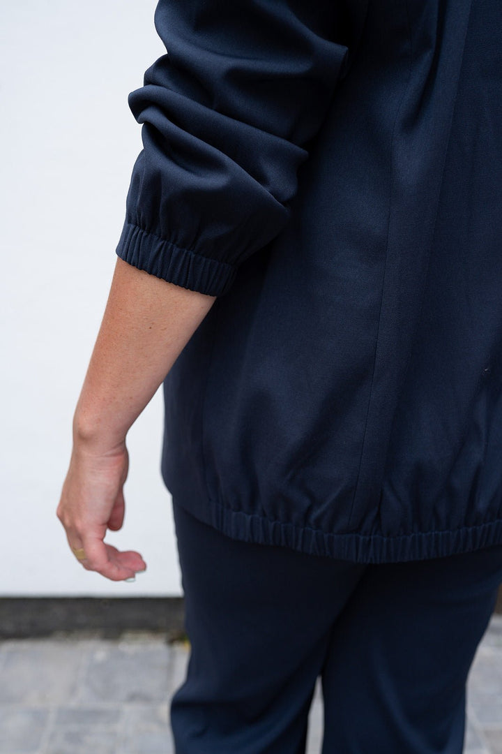 YAYA - Blazer Woven Loose Fit Inkwell Blue - Luxedy