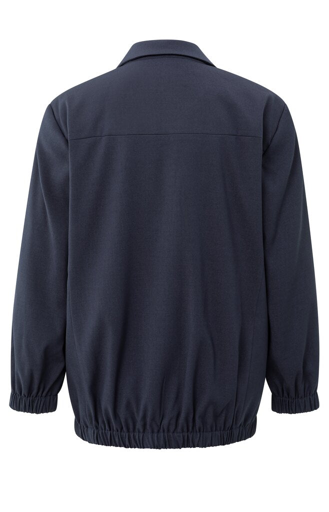 YAYA - Blazer Woven Loose Fit Inkwell Blue - Luxedy