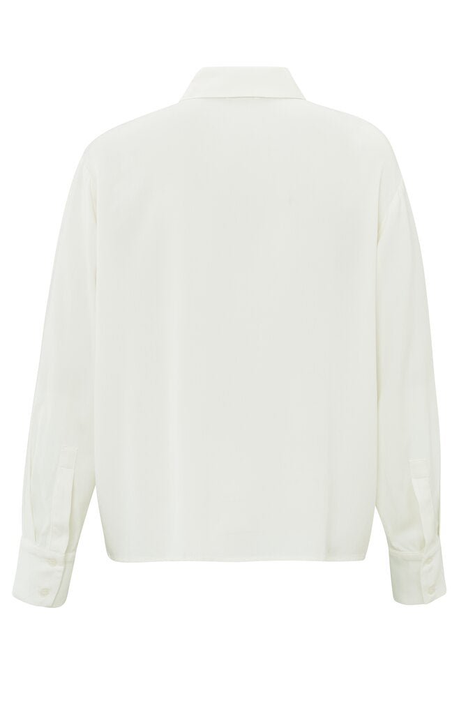 YAYA - Blouse Cropped Off White - Luxedy