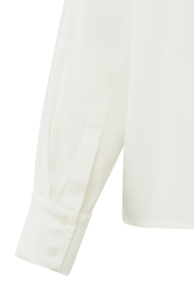 YAYA - Blouse Cropped Off White - Luxedy