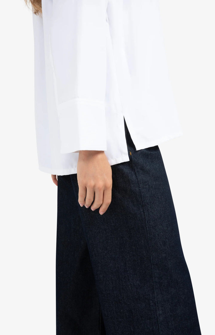 YAYA - Blouse Oversized Pure White - Luxedy