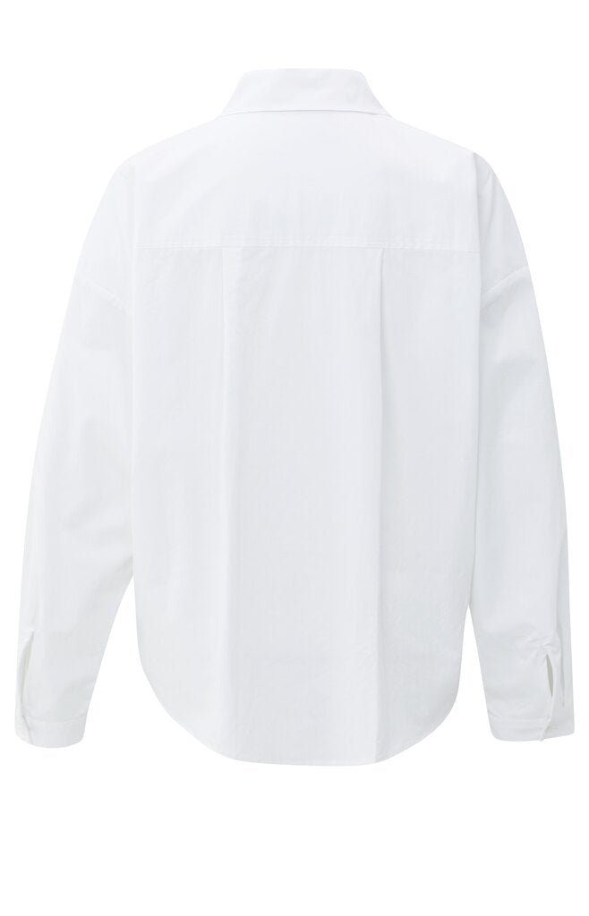 YAYA - Blouse Poplin Pure White - Luxedy