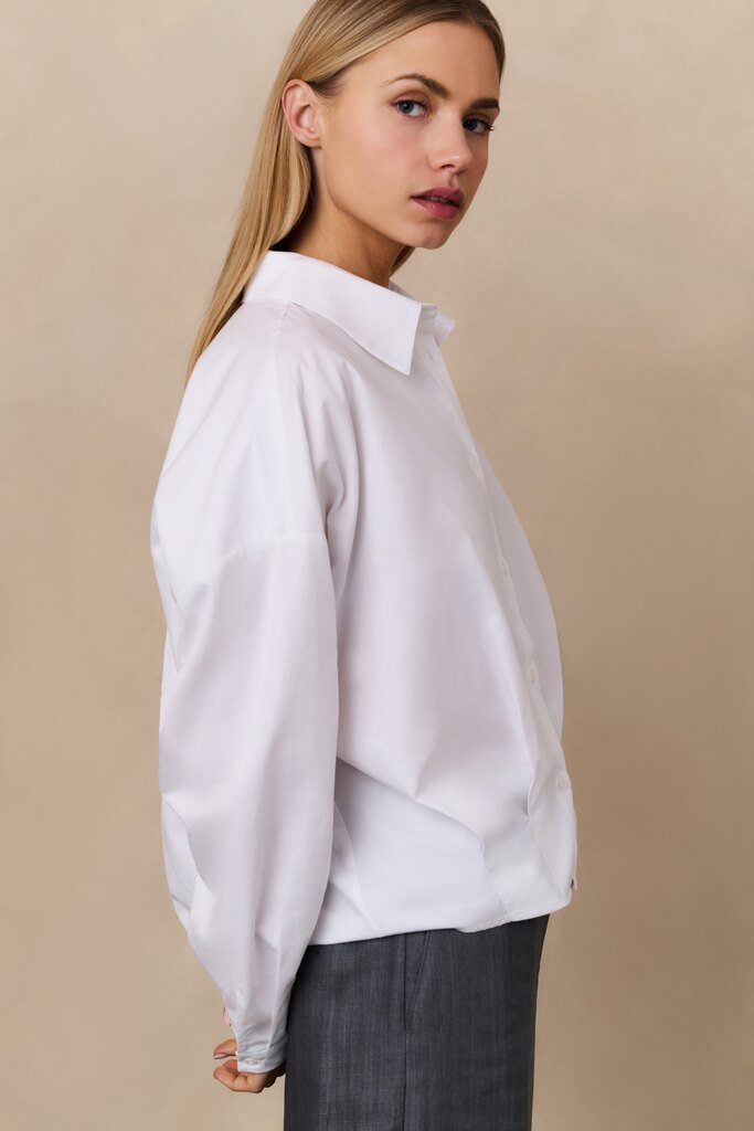 YAYA - Blouse Poplin Pure White - Luxedy