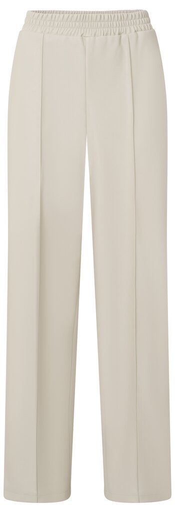 YAYA - Broek Faux Leather Silver Lining Beige - Luxedy