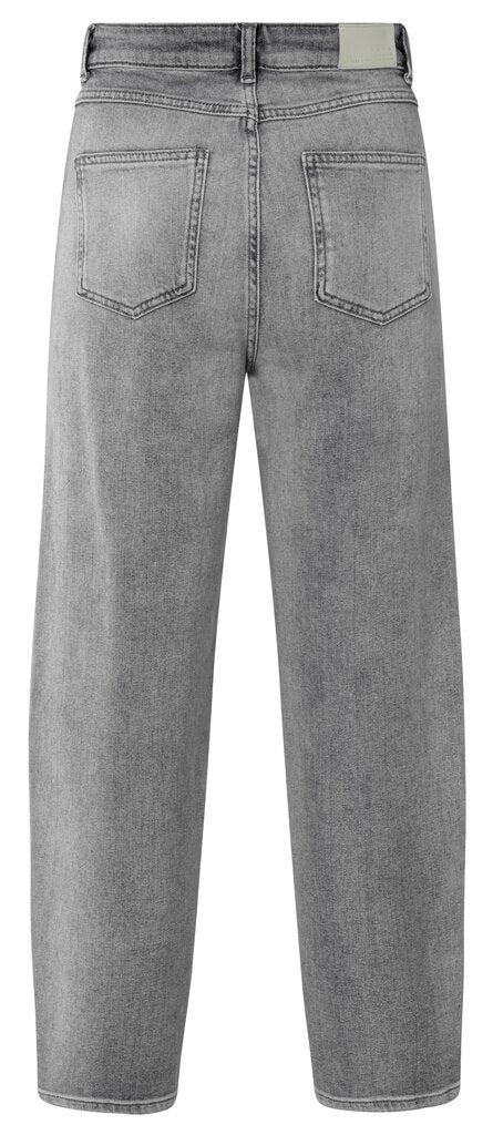 YAYA - Broek Jeans Loose Fit Light Grey Denim - Luxedy
