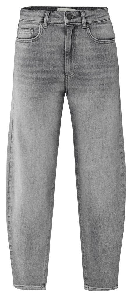 YAYA - Broek Jeans Loose Fit Light Grey Denim - Luxedy