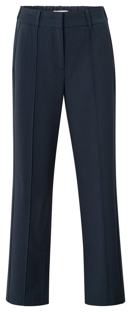 YAYA - Broek Wide Leg Collegiate Blue - Luxedy