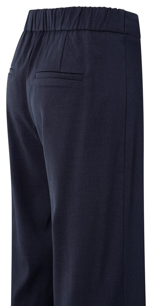 YAYA - Broek Wide Leg Inkwell Blue - Luxedy
