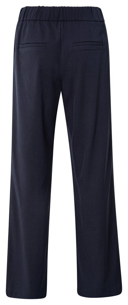 YAYA - Broek Wide Leg Inkwell Blue - Luxedy