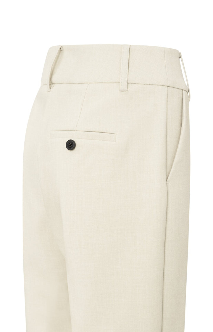 YAYA - Broek Woven Straight Fit Cloud Grey Melange - Luxedy