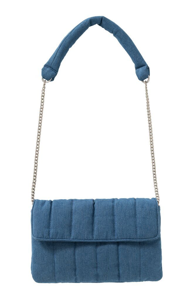 YAYA - Handtas Crossbody Padded Blue Denim - Luxedy