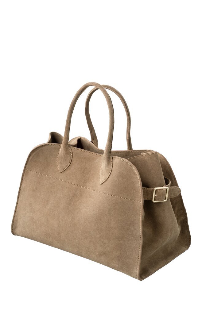 YAYA - Handtas Marly Suede Brown - Luxedy