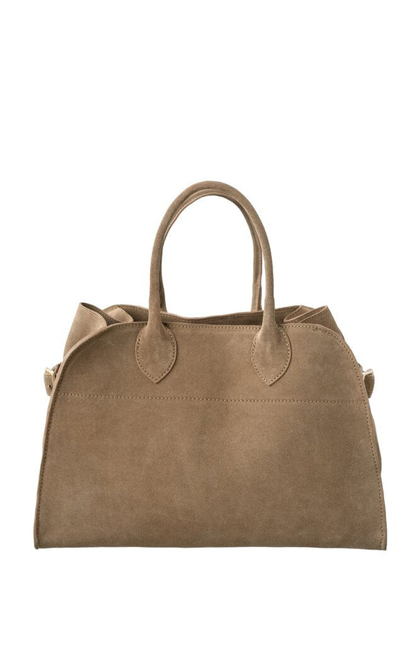 YAYA - Handtas Marly Suede Brown - Luxedy