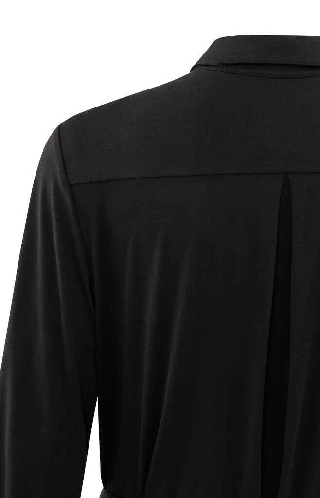 YAYA - Jurk Jersey Black - Luxedy