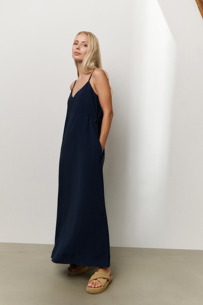 YAYA - Jurk Strappy Total Eclipse Blue - Luxedy