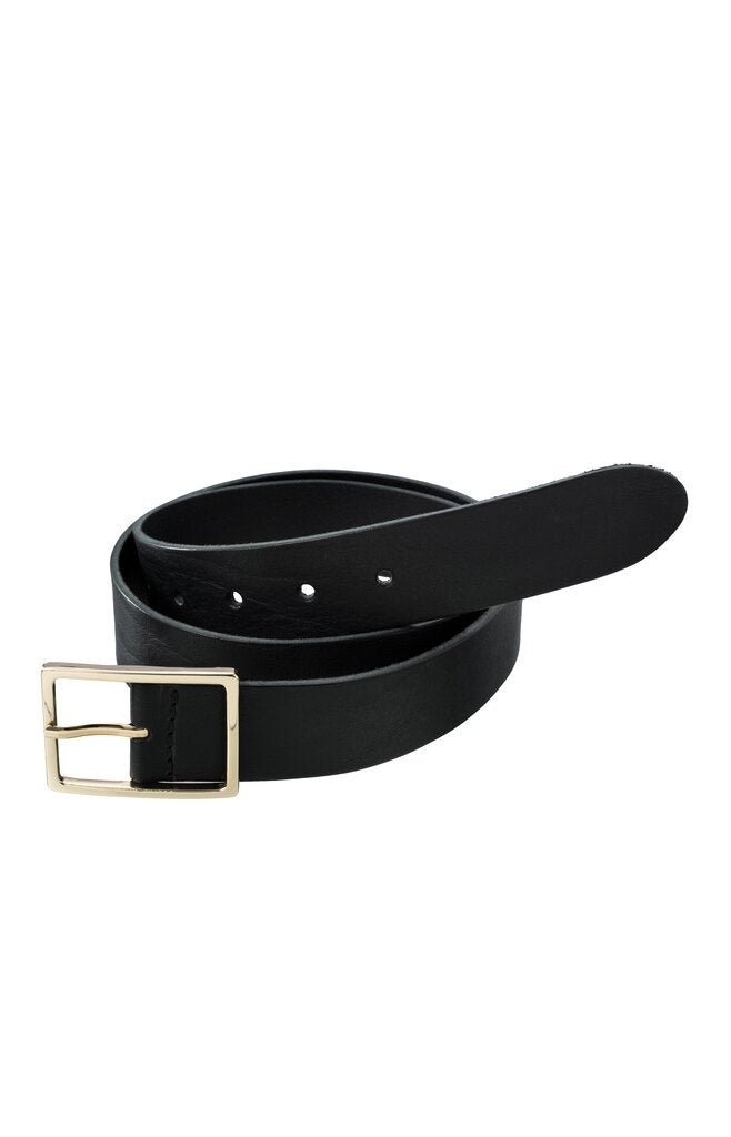 YAYA - Riem Ann Leather Oyster Black - Luxedy