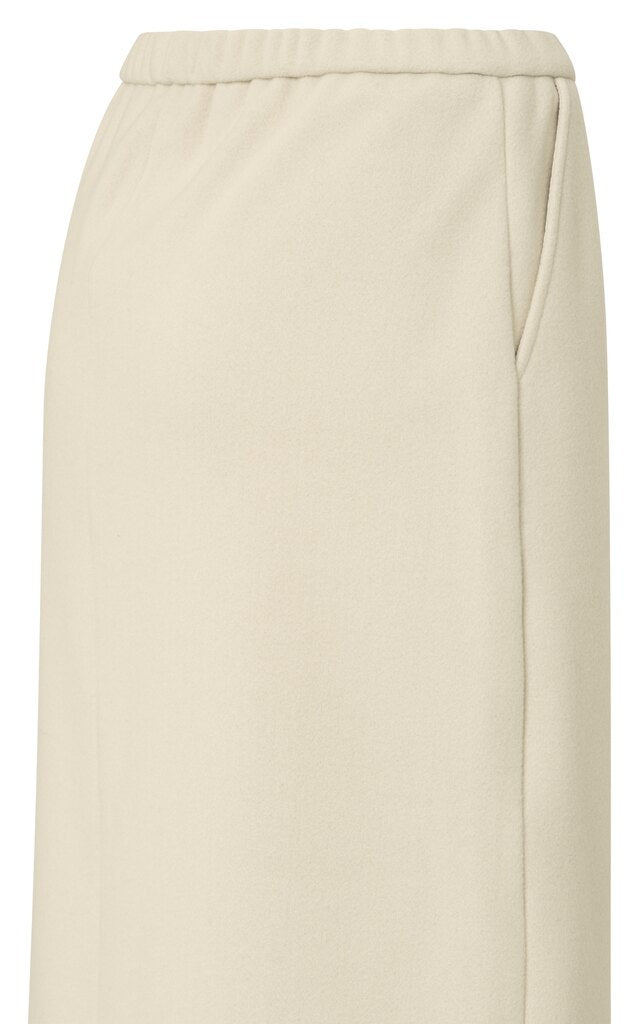 YAYA - Rok Jersey Midi Cloud Grey Melange - Luxedy