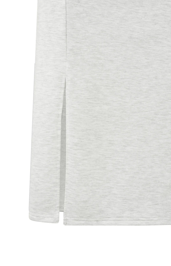 YAYA - Rok Midi Grey Melange - Luxedy