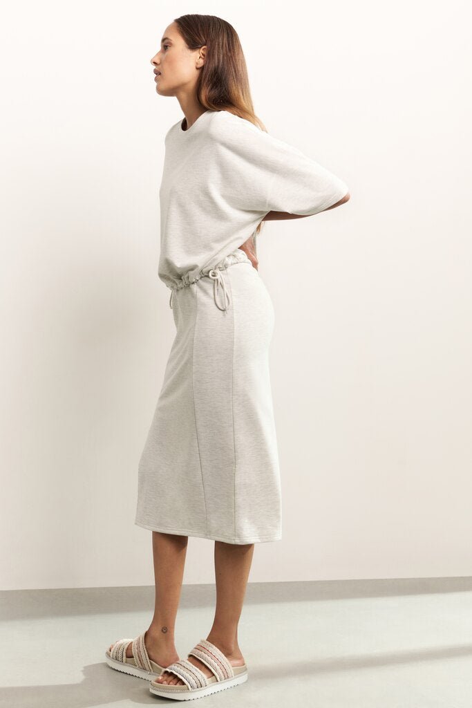 YAYA - Rok Midi Grey Melange - Luxedy