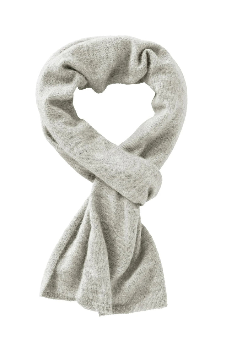 YAYA - Sjaal Knitted Cloud Grey - Luxedy