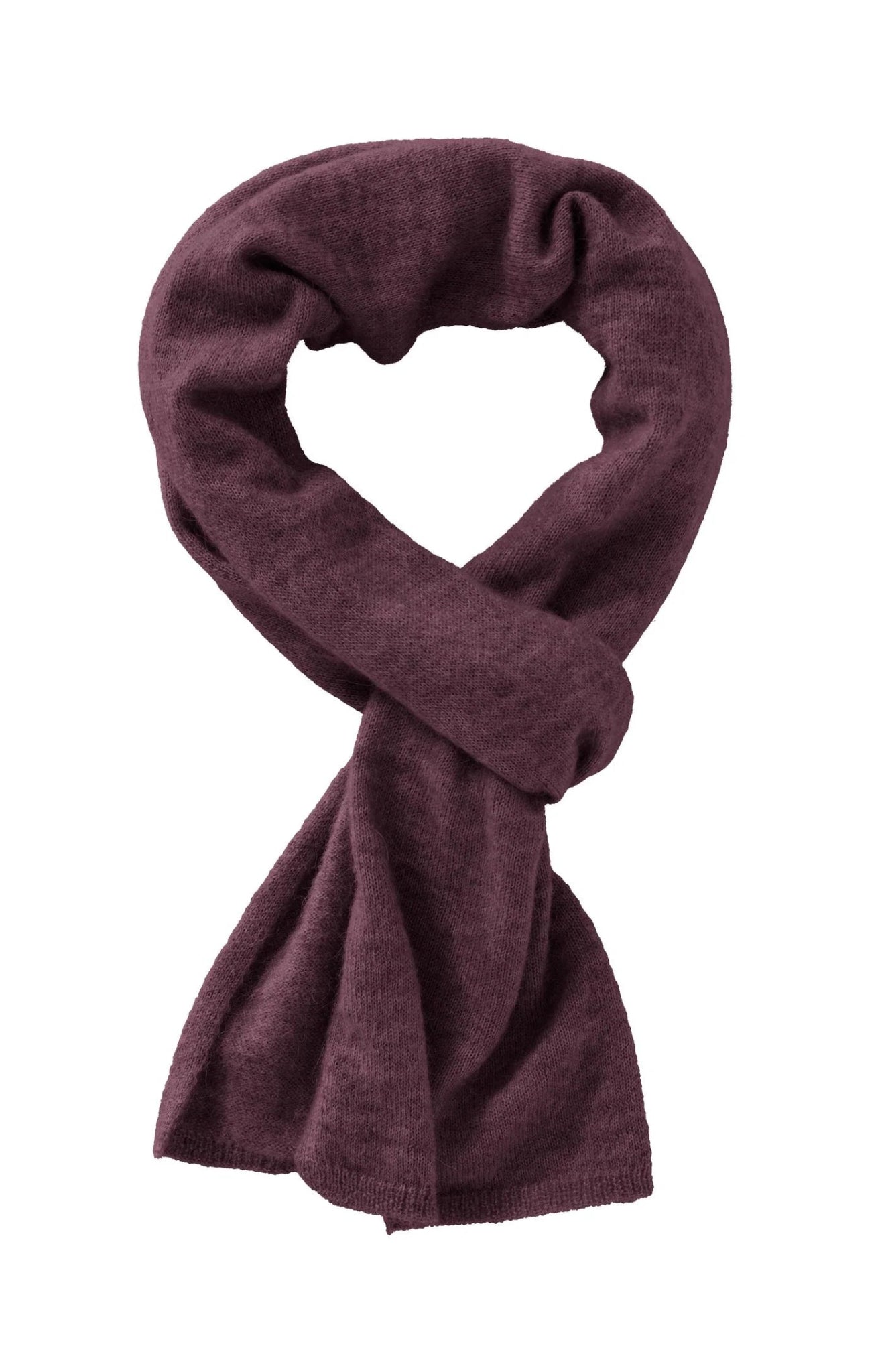 YAYA - Sjaal Knitted Fudge Purple - Luxedy
