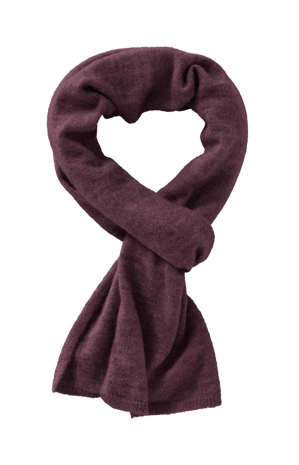 YAYA - Sjaal Knitted Fudge Purple - Luxedy