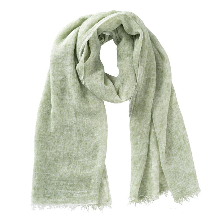 Yaya - Sjaal Melange Sage Green - Luxedy