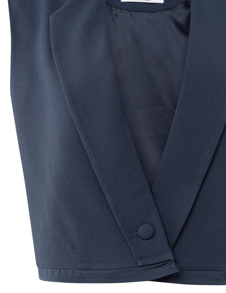 YAYA - Sleeveless Blazer Collegiate Blue - Luxedy