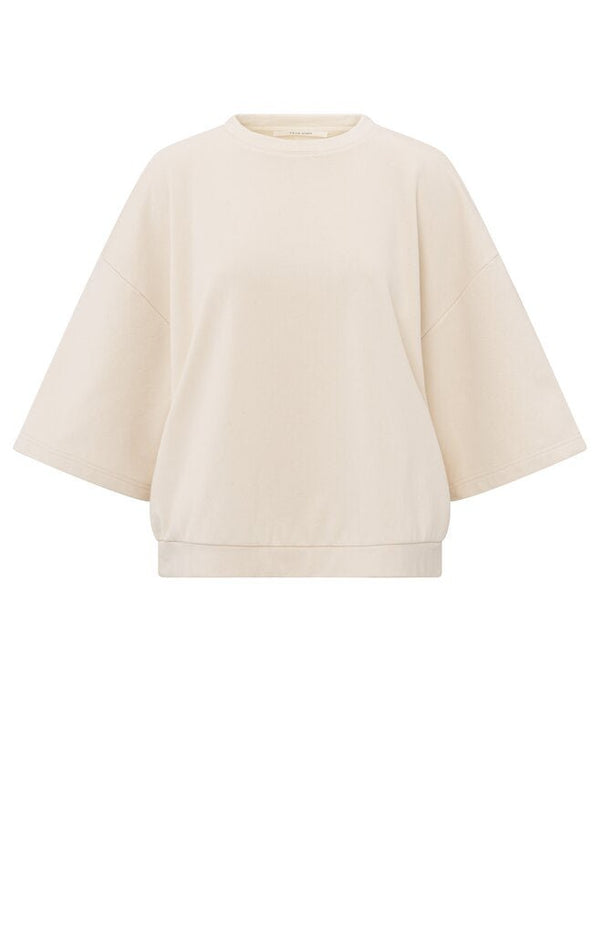 YAYA - Sweater OffWhite Knit - Luxedy