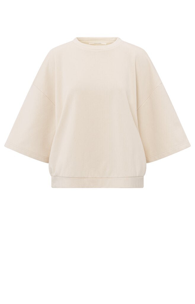 YAYA - Sweater OffWhite Knit - Luxedy
