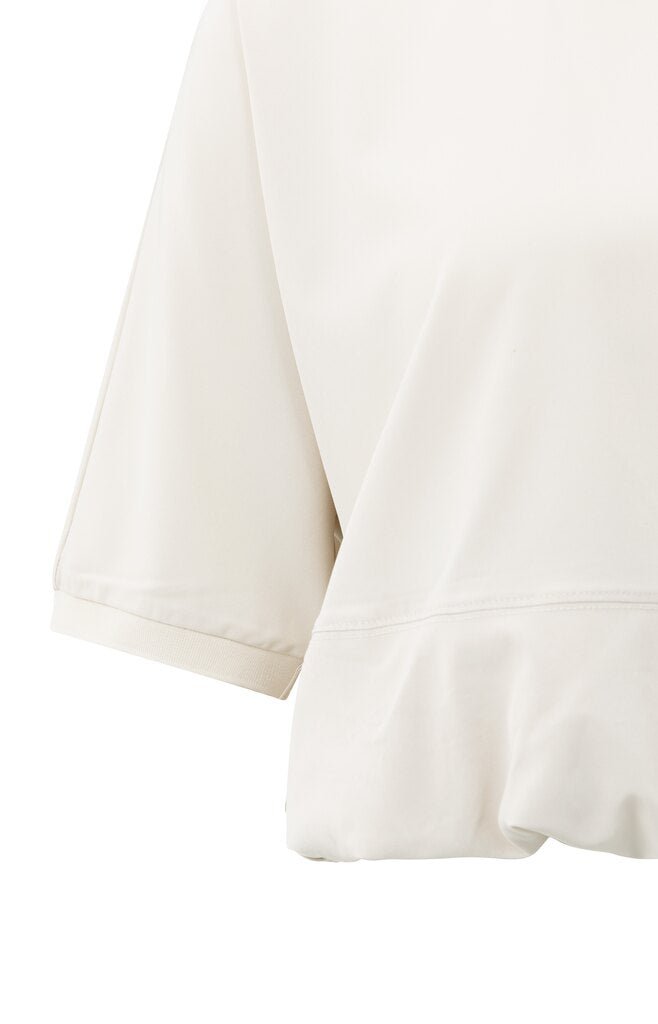 YAYA - Top Balloon Chalk White - Luxedy