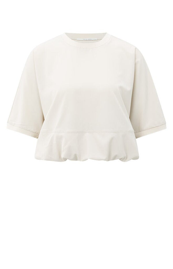 YAYA - Top Balloon Chalk White - Luxedy