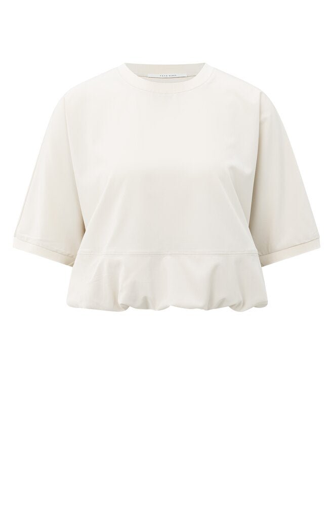 YAYA - Top Balloon Chalk White - Luxedy