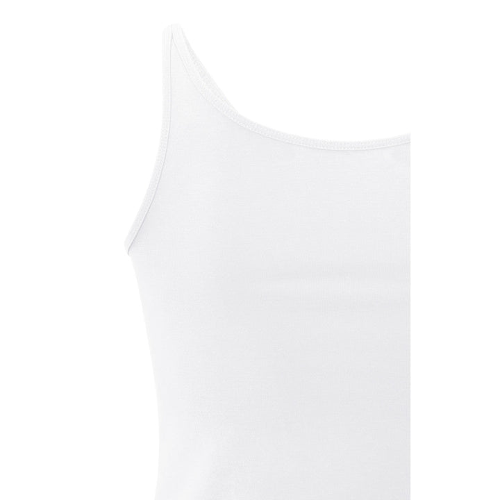YAYA - Top Basic Singlet White - Luxedy