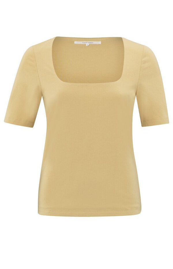 YAYA - Top Double Layer Moonstone Yellow - Luxedy