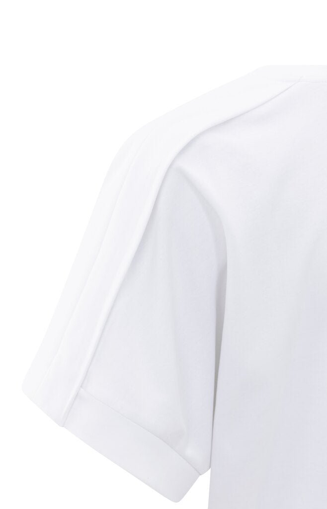 YAYA - Top Folded Detail Pure White - Luxedy