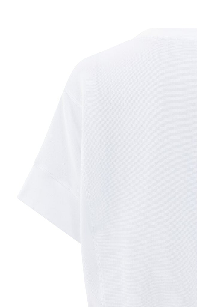 YAYA - Top Jersey Rib Pure White - Luxedy