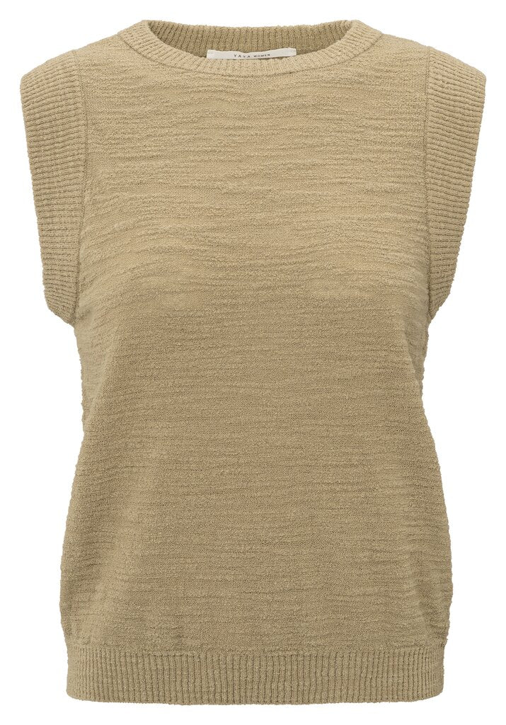 YAYA - Top Textured Soft Green - Luxedy