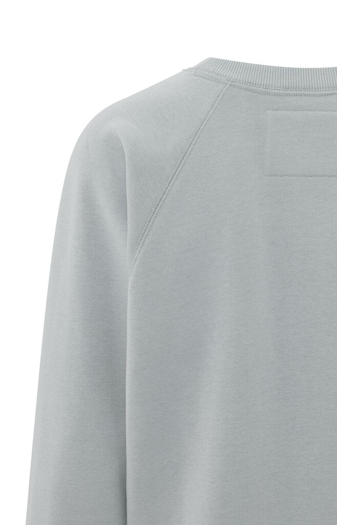 YAYA - Trui Raglan Sweater Harbor Mist Grey - Luxedy