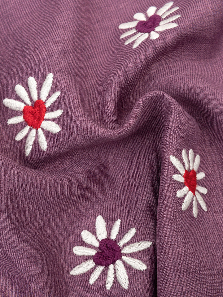 Ydence - Blouse Gabia Mauve - Luxedy