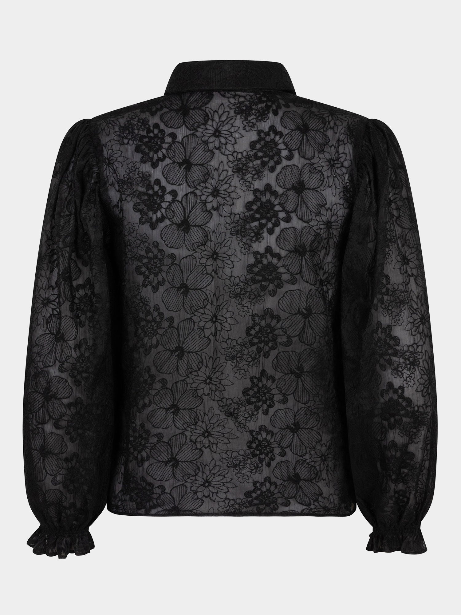 Ydence - Blouse Maura Black - Luxedy