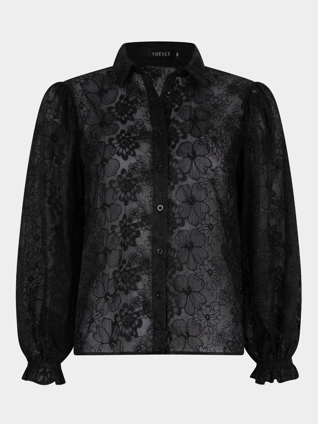 Ydence - Blouse Maura Black - Luxedy