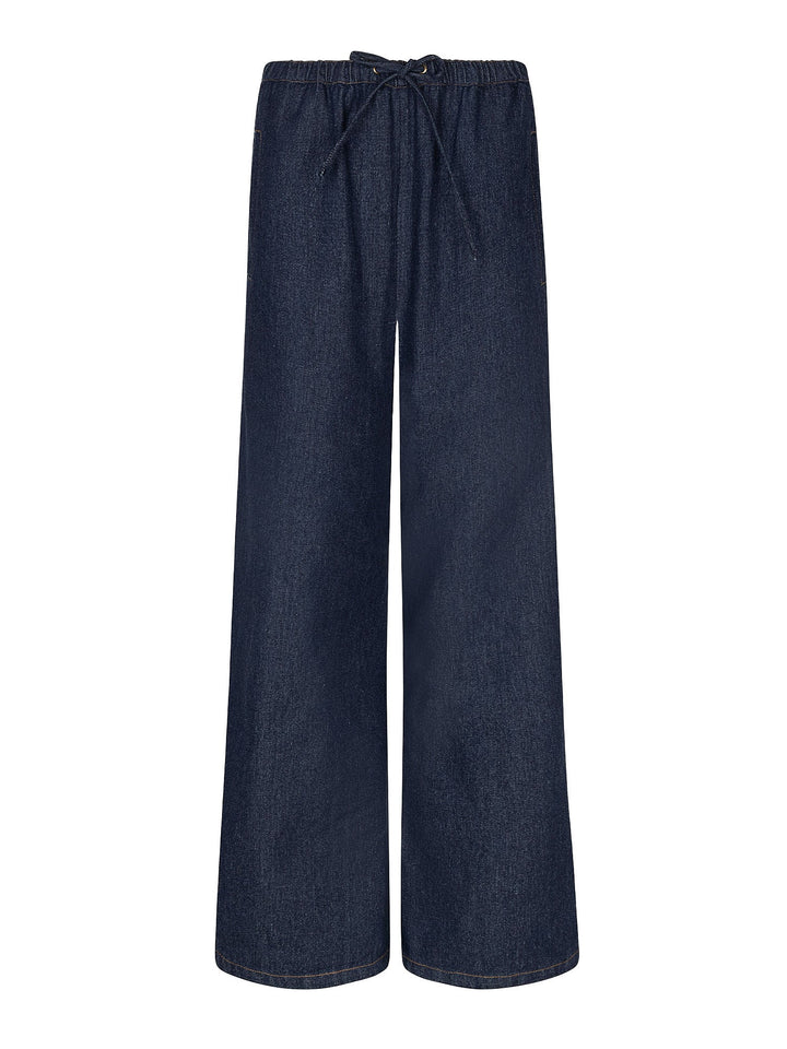 Ydence - Broek Gracie Dark Denim - Luxedy