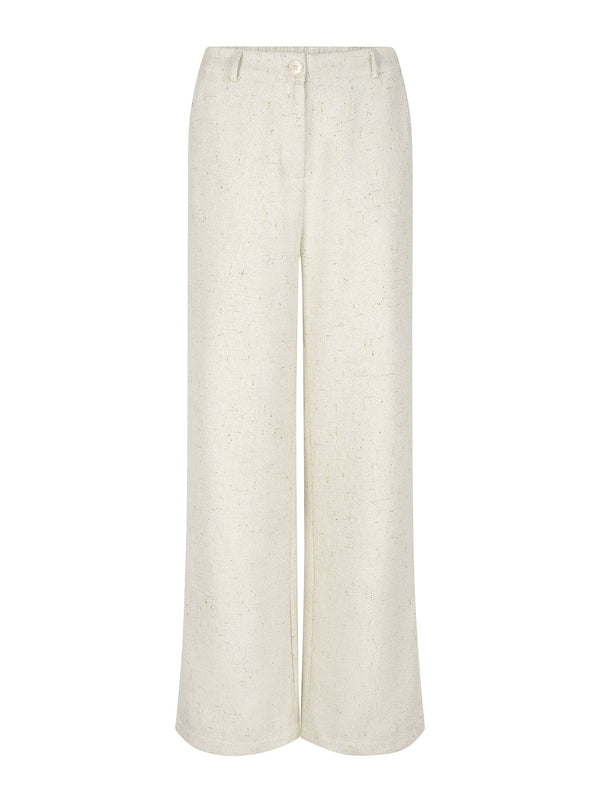 Ydence - Broek Leona Ecru - Luxedy
