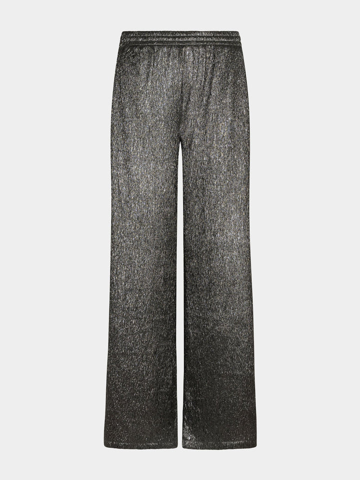 Ydence - Broek Madison Dark Silver Glam - Luxedy