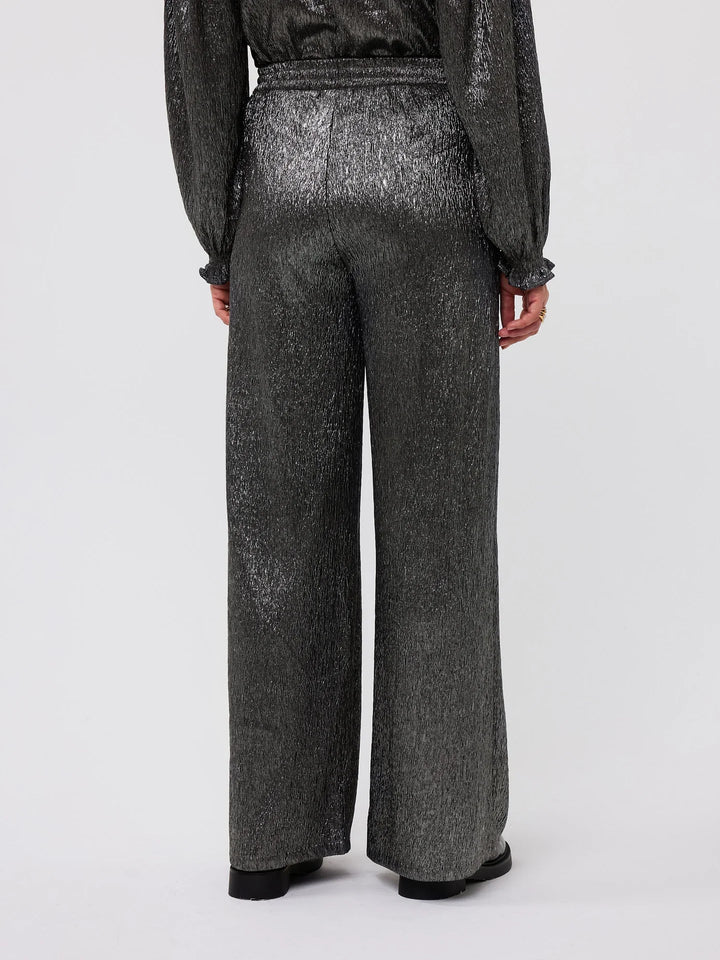 Ydence - Broek Madison Dark Silver Glam - Luxedy