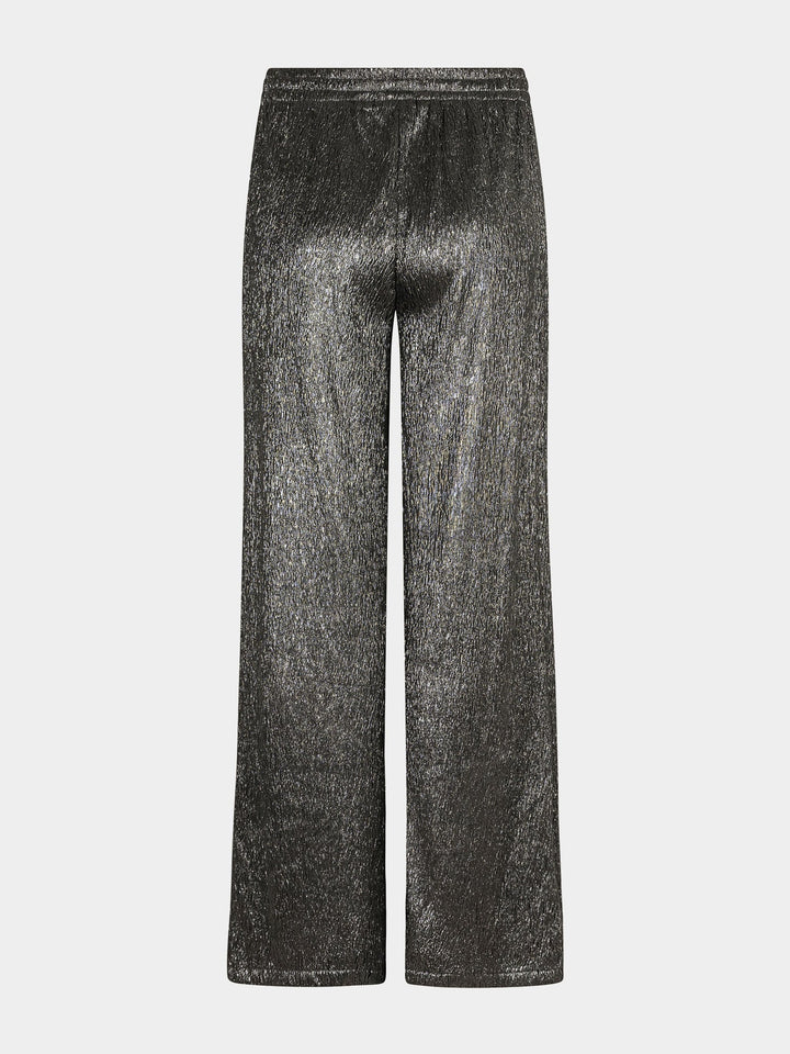 Ydence - Broek Madison Dark Silver Glam - Luxedy