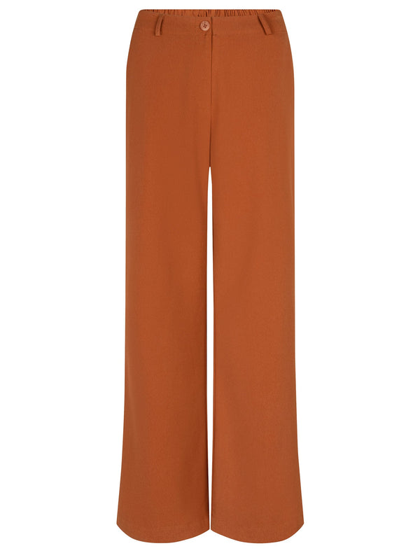 Ydence - Broek Solange Camel - Luxedy